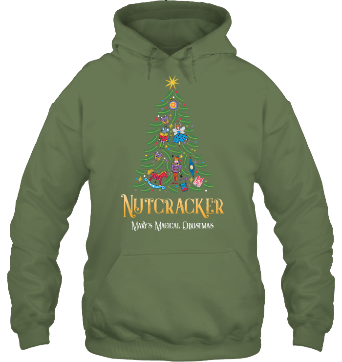 Classic Nutcracker Tree Hoodie