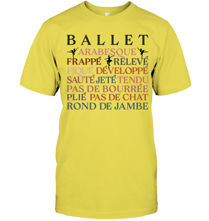 12 Difficult Ballet Movements T-shirt