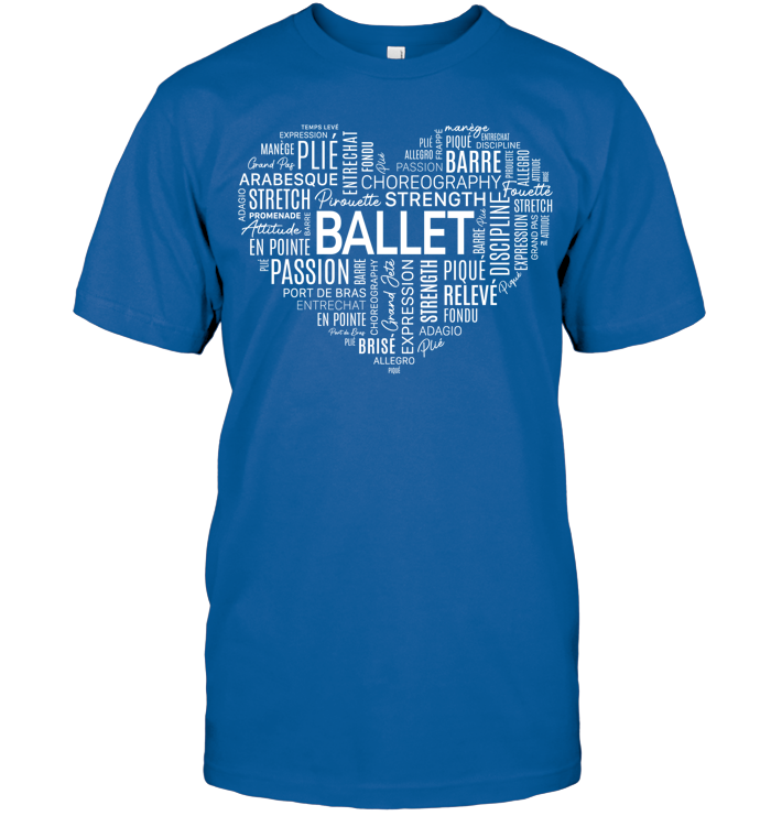 Ballet Passion Heart T-shirt