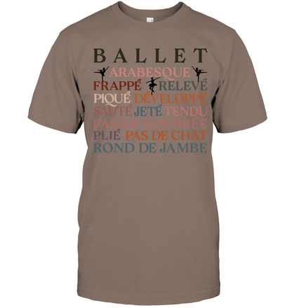 12 Difficult Ballet Movements T-shirt