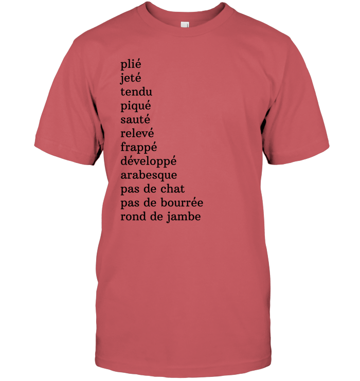 Basic Ballet Terms T-shirt