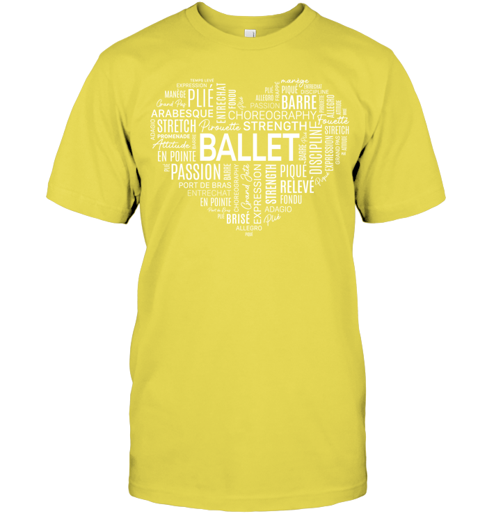 Ballet Passion Heart T-shirt