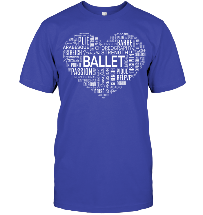 Ballet Passion Heart T-shirt